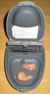 Large Widex Case Open